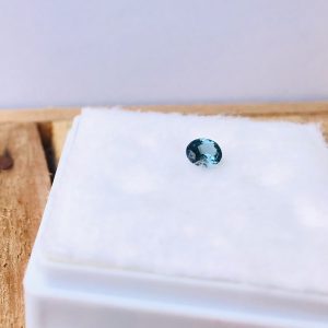 cobalt blue spinel cut gemstone